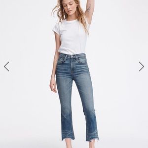 Rag and Bone Nina High-Rise Ankle Flair size 28